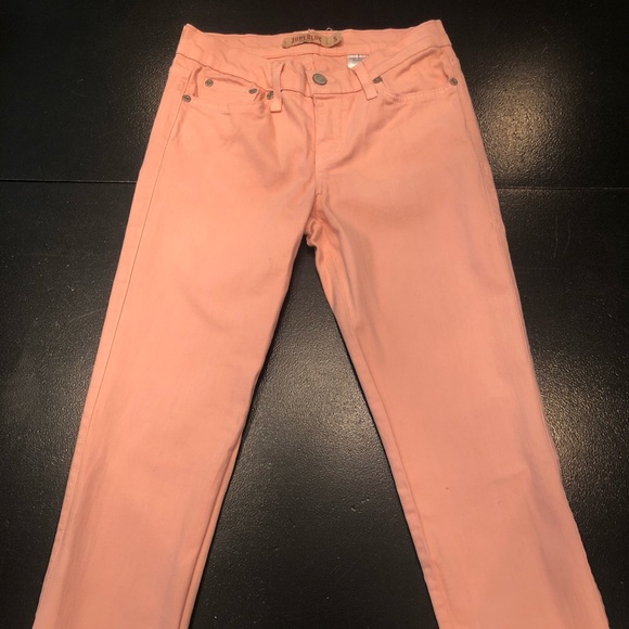 Salmon/Pink JUDY BLUE Jeans size 5 - Picture 1 of 3